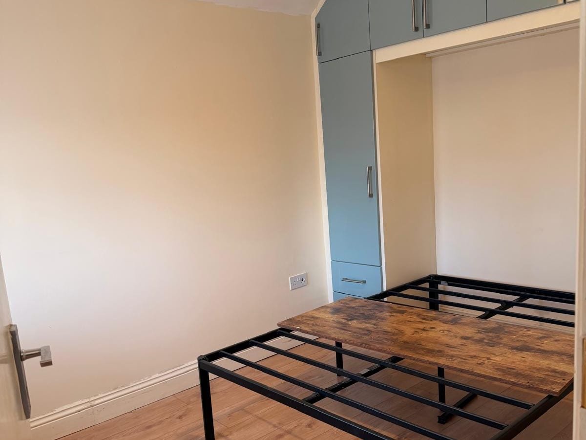 West Drayton: bedroom, before